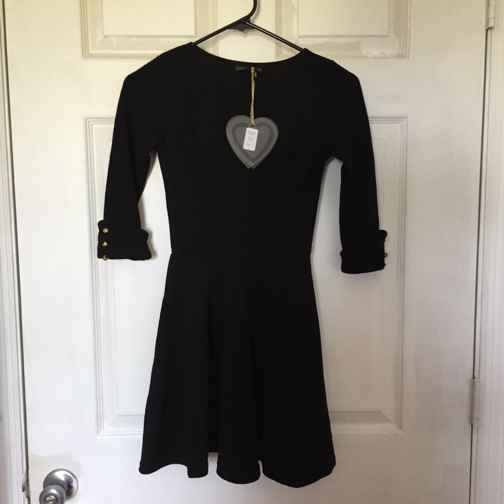 ASOS black mini dress NWT